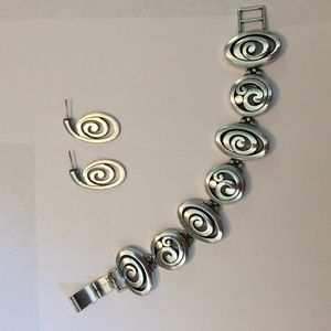 Brighton Matching Bracelet and Earring Set